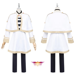 Frieren at the Funeral Frieren Cosplay Costume Dress Suit Cloak Cape Halloween Carnival Outfit