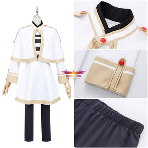 Frieren at the Funeral Frieren Cosplay Costume Dress Suit Cloak Cape Halloween Carnival Outfit