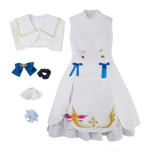 Game Blue Archive Misono Mika Cosplay Costume Suit Dress Halloween Carnival Outfit