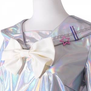 Game NEEDY GIRL OVERDOSE KAngel Cosplay Costume Lolita Girls Beautiful Laser JK Sailor Suit