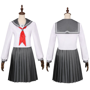 Game Silent Hill Shimizu Hinako Cosplay Costume School Uniform Red Bow-tie