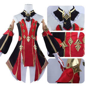 Genshin Impact Chevreuse Cosplay Costume Fontaine Captain of Special Patrol Carnival Party Clothes