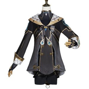 Genshin Impact Freminet Cosplay Costume Fontaine Lyney Lynette Brother Diver Halloween Party Clothing