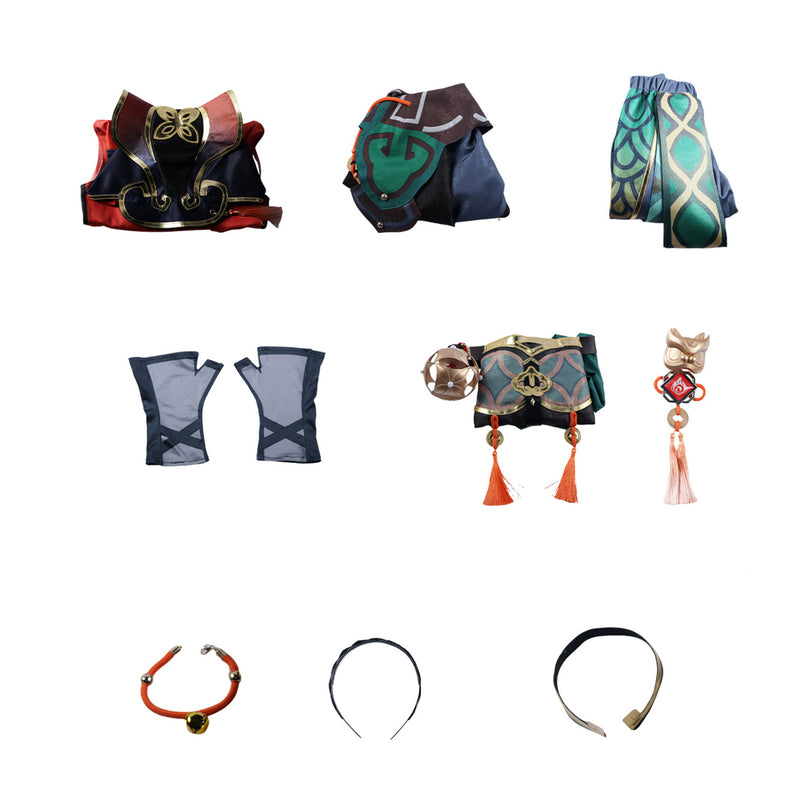 Cosplayflying -Genshin Impact Gaming Cosplay Costume Min Liyue Lion Boy ...