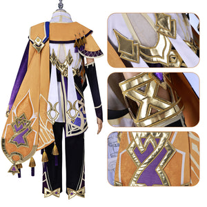 Game Genshin Impact Sethos Cosplay Costume Complete Set of Retro Patterns Halloween Outfit