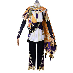 Game Genshin Impact Sethos Cosplay Costume Complete Set of Retro Patterns Halloween Outfit