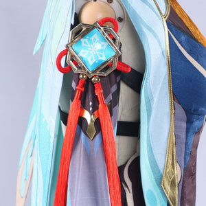 Genshin Impact Xianyun Cosplay Costume Dress Uniform Passerine Herald Liyue Halloween Carnival Outfit