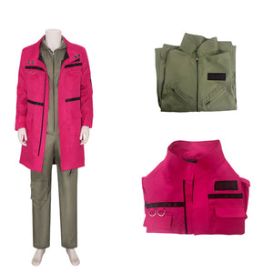 Ghostbusters Cosplay Costume Red Stormtrooper Jacket Windproof Jumpsuits