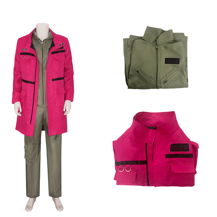 Ghostbusters Cosplay Costume Red Stormtrooper Jacket Windproof Jumpsuits