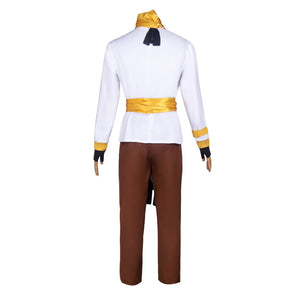 Anime AOTU Godrose Cosplay Costume White Combats Unisex Uniform Halloween Party Set