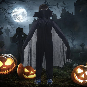 Halloween Vampire Costumes Cosplay for Children Cute Boys Kids Deluxe Set Gothic Outfit