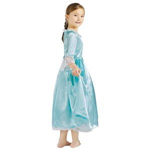 Hamilton Musical Elizabeth Schuyler Light Blue Eliza the Schuyler Sisters Dress Cosplay Costume Carnival Halloween