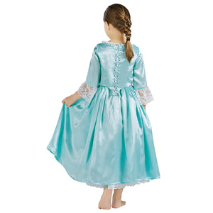 Hamilton Musical Elizabeth Schuyler Light Blue Eliza the Schuyler Sisters Dress Cosplay Costume Carnival Halloween