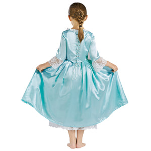 Hamilton Musical Elizabeth Schuyler Light Blue Eliza the Schuyler Sisters Dress Cosplay Costume Carnival Halloween