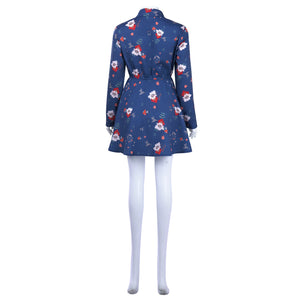 harley quinn dress long sleeve Harley Quinn Girls Hoodie Dress Costume