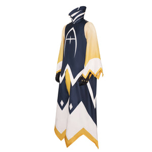 Hazbin Hotel Adam Cosplay Costume Angel Character Robe with Gloves Halloween Set