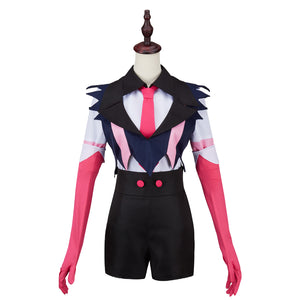 Hazbin Hotel Angeldust Cosplay Costume Complete Set of Halloween Anime Performance Clothing