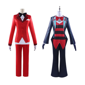 Hazbin Hotel Morningstar Vox Cosplay Costume Halloween Carnival Christmas Uniform Suit