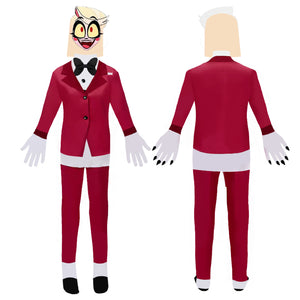 Hazbin Hotel Charlie Vaggie Angel Dust Vaggie Nugget Cosplay Costume for Halloween Carnival Outfit