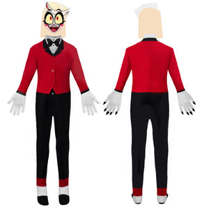 Hazbin Hotel Charlie Vaggie Angel Dust Vaggie Nugget Cosplay Costume for Halloween Carnival Outfit