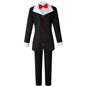 Hazbin Hotel Husk Cosplay Costume Suit Shirt Coat Jacket Pants Hat Halloween Carnival Outfit