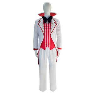 Hazbin Hotel Lucifer Morning Star Cosplay Costume Suit Halloween Carnival Outfit for Men Women