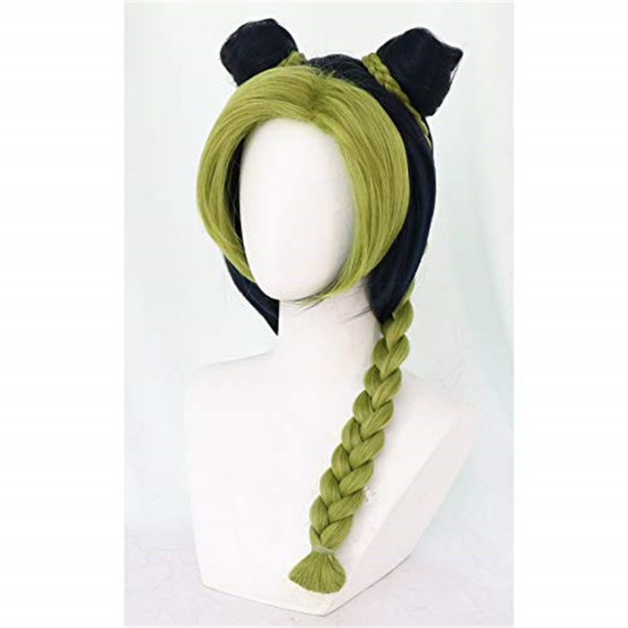 JoJo's Bizarre Adventure Kujo Cujoh Jolyne Cosplay Wig for Girls Women