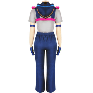 JoJo's Bizarre Adventure for Jonathan Joestar Cosplay Costume Cartoon Cute Uniform Set with Hooded Shirt