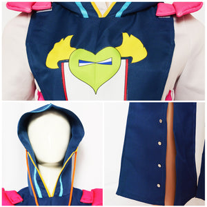 JoJo's Bizarre Adventure for Jonathan Joestar Cosplay Costume Cartoon Cute Uniform Set with Hooded Shirt