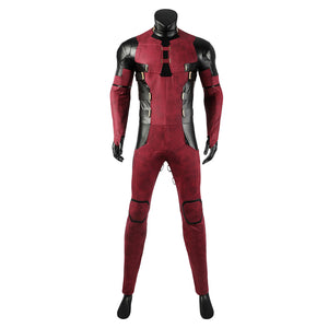 Marvel Comics Deadpool 2 Wade Wilson Cosplay Costume Version C for Halloween Carnival