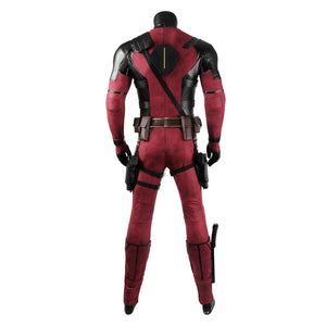 Marvel Comics Deadpool 2 Wade Wilson Cosplay Costume Version C for Halloween Carnival