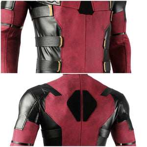 Marvel Comics Deadpool 2 Wade Wilson Cosplay Costume Version C for Halloween Carnival