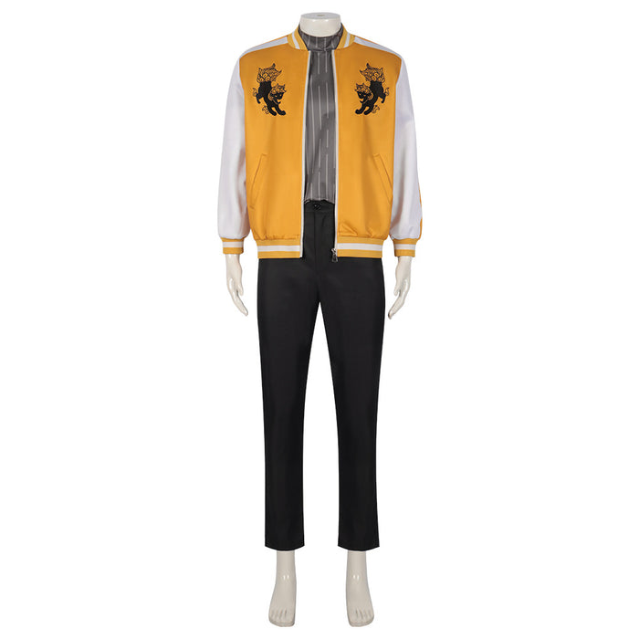 Anime Wind Breaker Cosplay Costume Men Yellow Jacket Campus Uniform Halloween Clothing