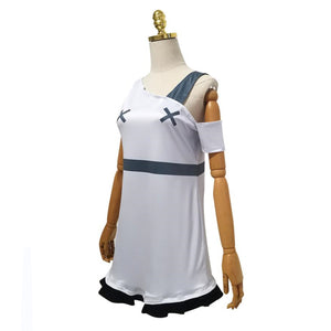 Anime Hazbin Hotel Vaggie Cosplay Costume White Summer Loose Camisole Skirt For Breathability