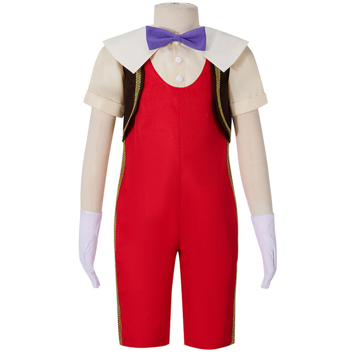 Disney Movie Pinocchio Cosplay Costume Unisex Cute Children's Day Stage Performance Clothes