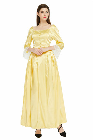 Musical Rock Opera Hamilton Peggy the Schuyler Sisters Dress Cosplay Costume Carnival Halloween