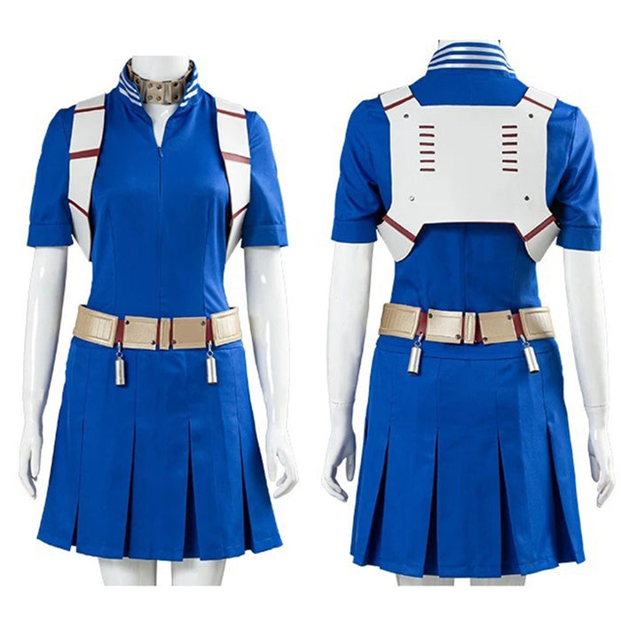 My Hero Academia Todoroki Shouto Cosplay Costume Women Blue School Uniform Suit Dress Halloween Outfit