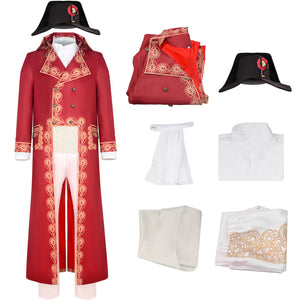 Movie Napoleon Cosplay Costume Medieval Renaissance Palace Retro Uniform