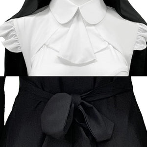 Nun Tight Sexy Cosplay Costume Medieval Victorian Gothic Halloween Clothing