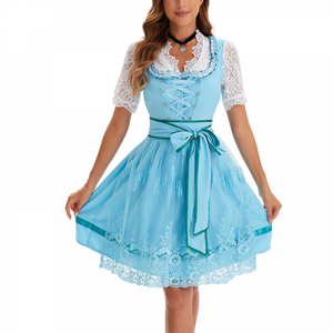 Oktoberfest Costumes Women Dirndl Dresses Sexy Bar Party Maid Outfit Bavarian Performance Clothing