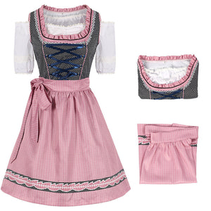 Bavarian German Beer Festival Cosplay Costume Maid Uniform Fluffy Skirt Halloween Clothing