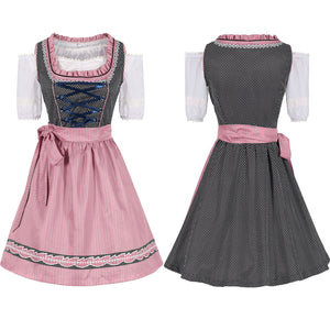 Bavarian German Beer Festival Cosplay Costume Maid Uniform Fluffy Skirt Halloween Clothing