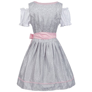 Cute Sexy Maid Outfit Bavarian German Beer Festival Cosplay Costume Court Skirt