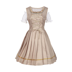 Maid Dress Bavarian German Beer Festival Cosplay Costume Women Palace Clothing