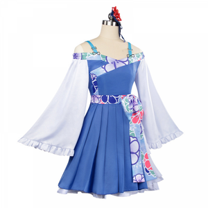 A Salad Bowl of Eccentrics Sara Da Odin Cosplay Costume Women Halloween Lolita Kimono Dress