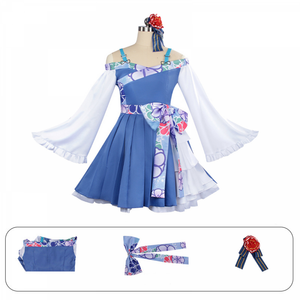 A Salad Bowl of Eccentrics Sara Da Odin Cosplay Costume Women Halloween Lolita Kimono Dress