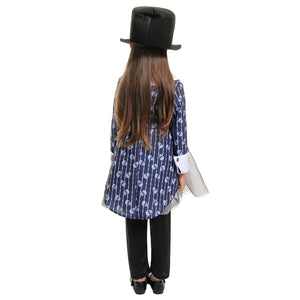 Skeleton Girl Performance Clothing Cosplay Costume Magician Halloween Party Uniform