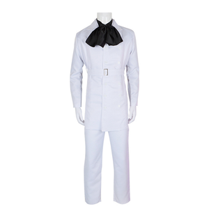 The Case Study of Vanitas Noah Cosplay Costume White Windbreaker Gentleman Suit Set