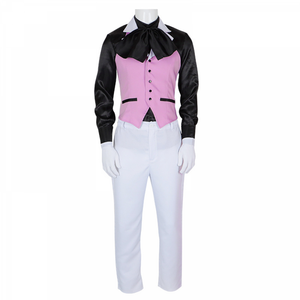 The Case Study of Vanitas Noah Cosplay Costume White Windbreaker Gentleman Suit Set