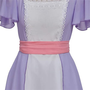 Titanic Rose Cosplay Costume Purple Elegant Long Skirt Stage Performance Clothing